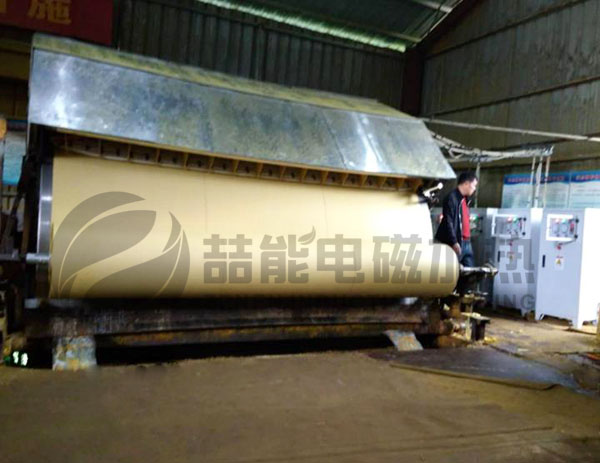 染紙機(jī)選用電磁加熱后發(fā)生了什么？